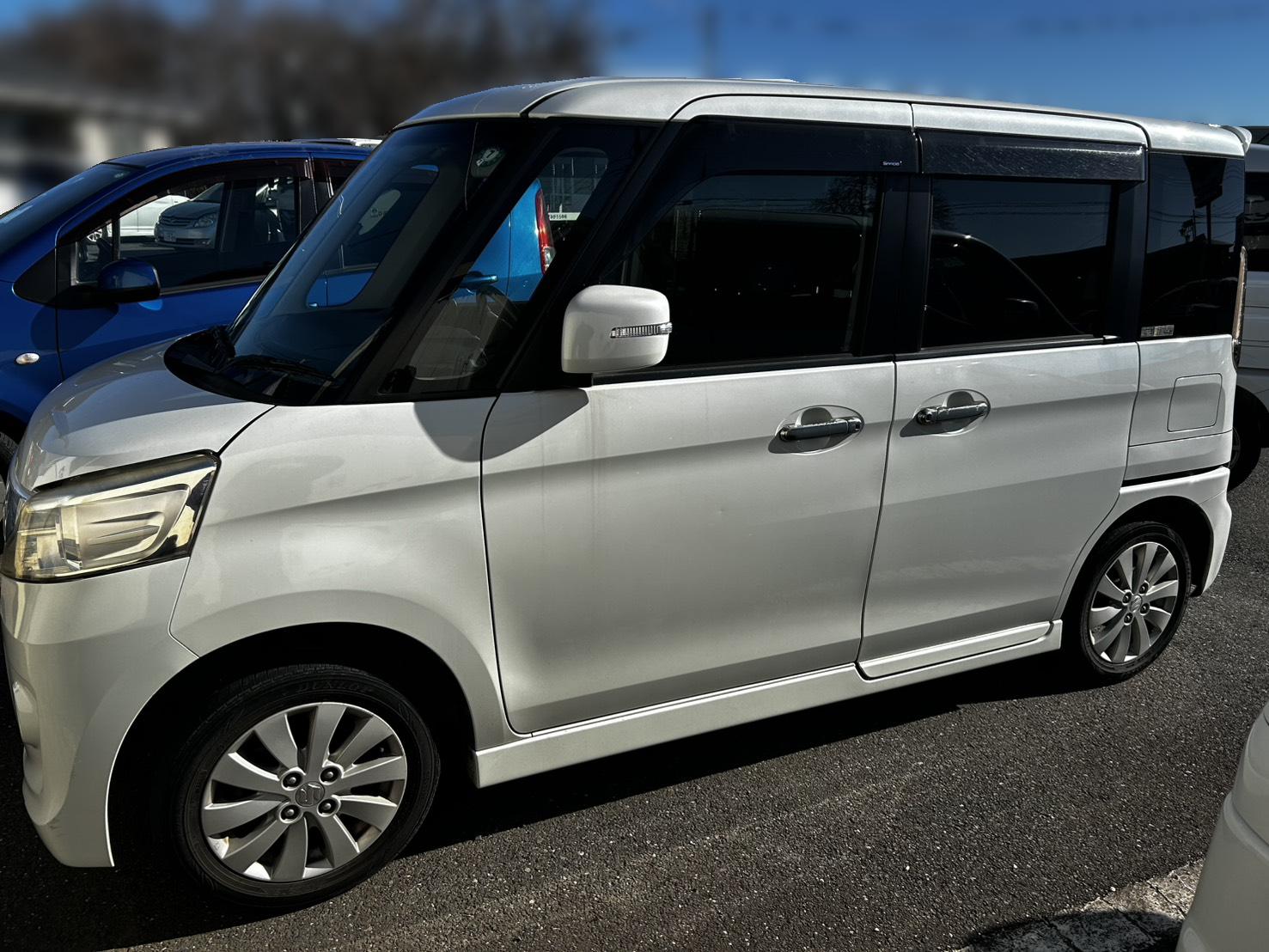 スズキスペーシアカスタム平成25年式(2013年式)茨城県の買取実績2026/03/27画像1