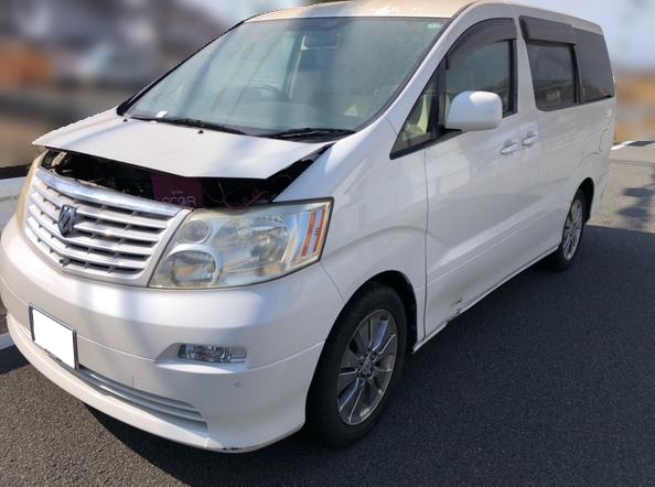 トヨタアルファード平成15年式(2003年式)徳島県小松島市の買取実績2026/03/27画像1