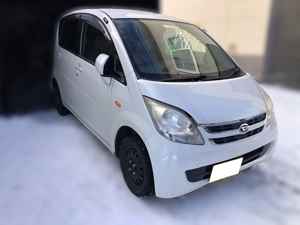 ダイハツムーヴ平成19年式(2007年式)北海道上川郡 東神楽町の買取実績2026/03/27画像1