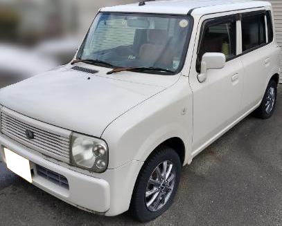 スズキラパン平成16年式(2004年式)岩手県花巻市の買取実績2026/03/27画像1