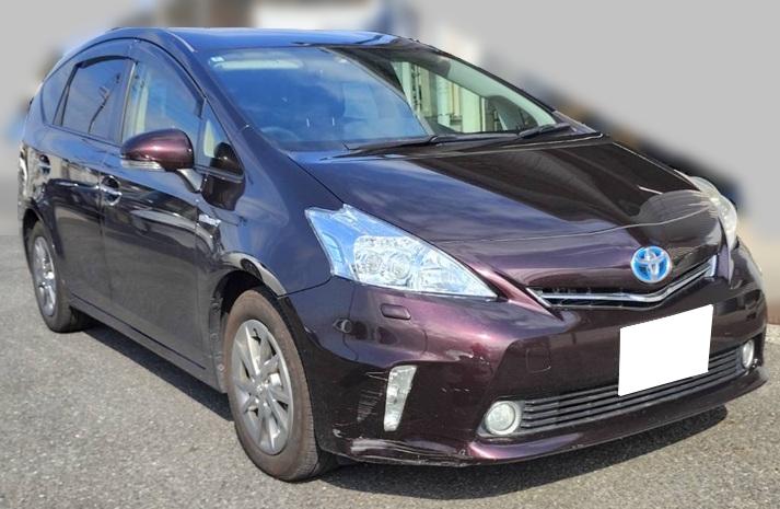 トヨタプリウスアルファ平成25年式(2013年式)千葉県市原市の買取実績2026/03/27画像1