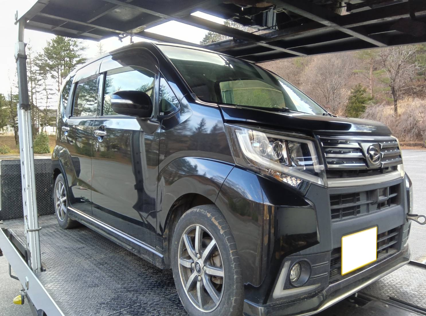 ダイハツムーヴ平成27年式(2015年式)山梨県北杜市の買取実績2026/05/01画像1