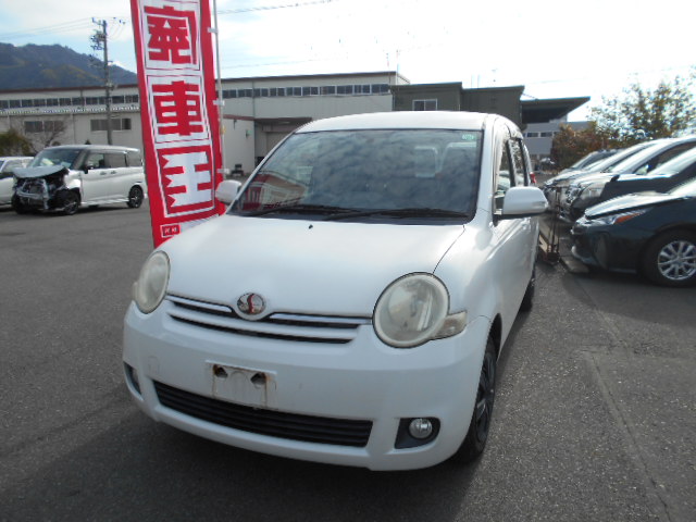 トヨタシエンタ平成19年式(2007年式)静岡県牧之原市の買取実績2026/03/27画像1