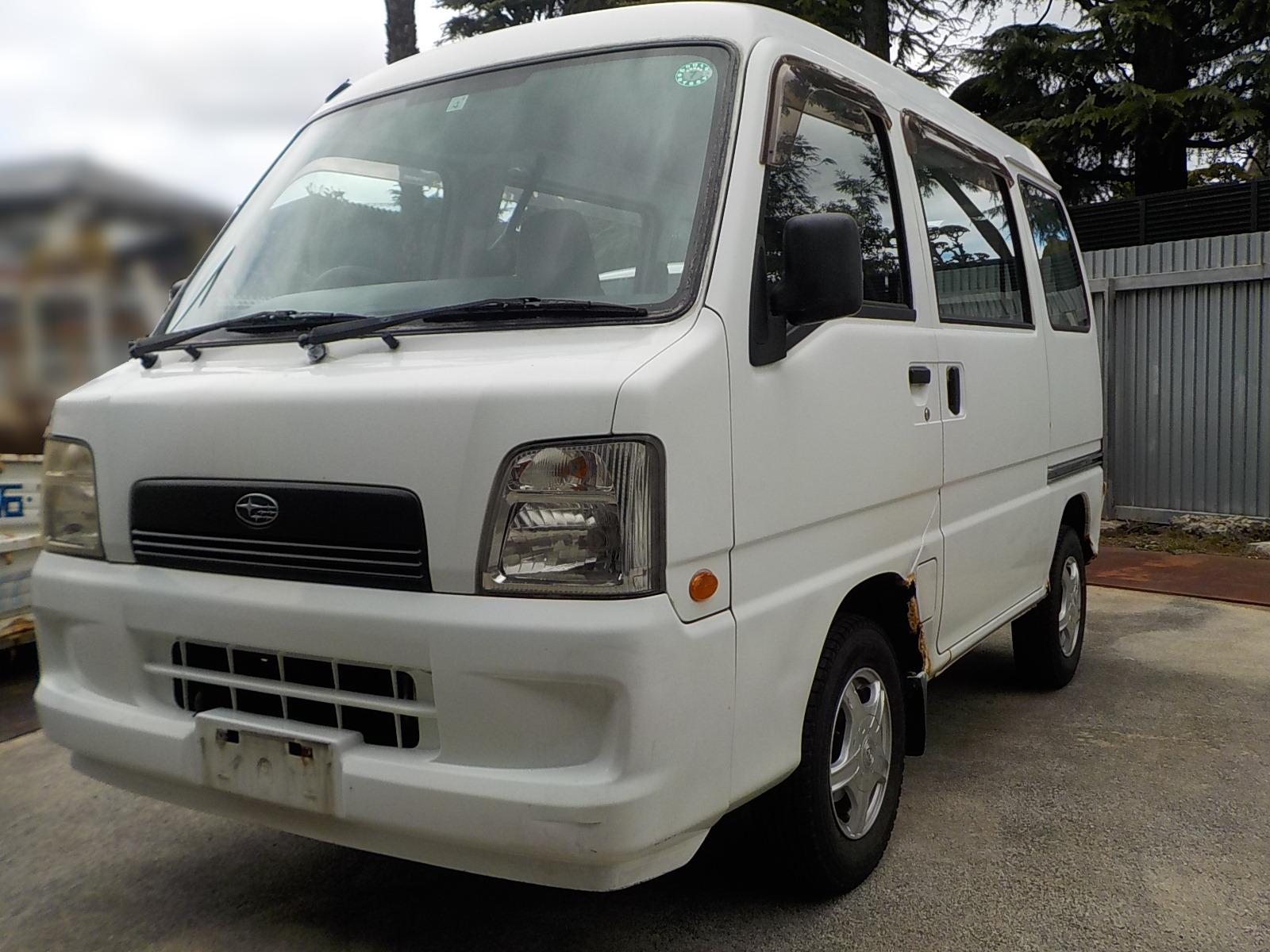 スバルサンバーバン平成16年式(2004年式)岡山県美作市の買取実績2026/05/01画像1