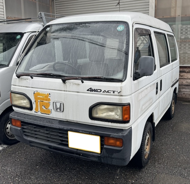 ホンダアクティバン平成4年式(1992年式)長野県安曇野市の買取実績2026/10/21画像1
